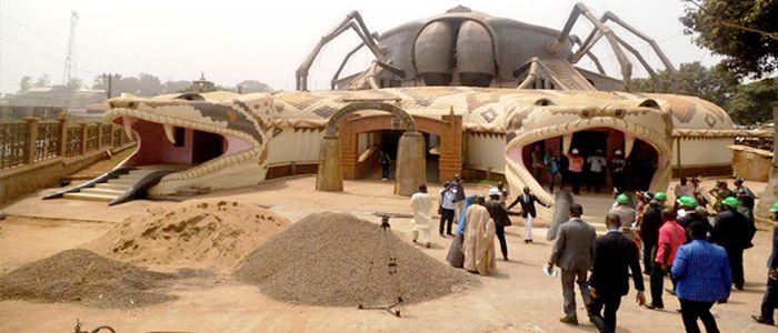 Foumban: le musée des Rois en finitions  