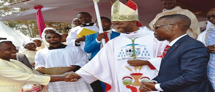 Diocèse de Bafoussam: Mgr Emmanuel Dassi sur le terrain