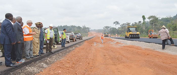 Autoroute Yaoundé-Douala: près de 10 km déjà bitumés