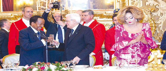 Un dîner d’Etat pour magnifier l'amitié 