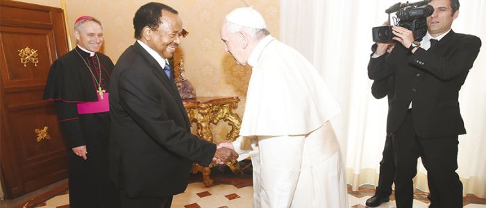 Paul Biya And Pope Francis Meet Again