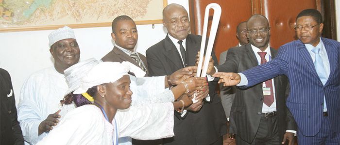 Commonwealth Games: Baton Relay Presented In Yaounde 