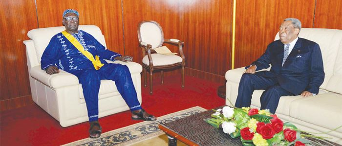 Le chef Bamendjou chez Marcel Niat Njifenji