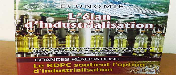 Industrialisation: le RDPC soutient l’option en cours