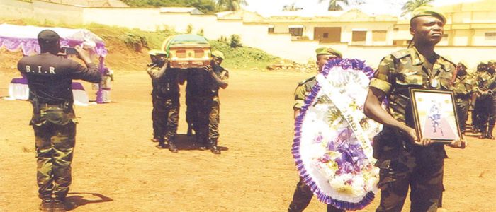 Bamenda: Fallen « Alpha Operation » Soldier Honoured 
