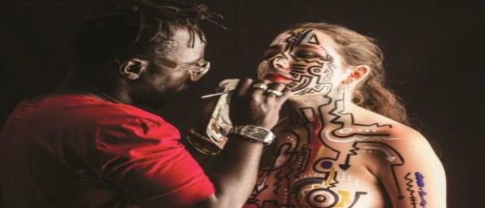 Etoile montante : entre peau et pinceau