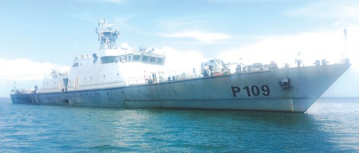 Libreville: « La Sanaga » parée à la manœuvre