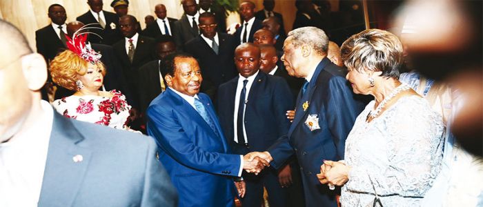 20 mai: une réception fusionnelle au palais