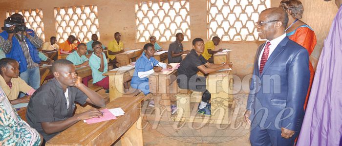 Baccalauréat: les responsables du Minesec sur le terrain 