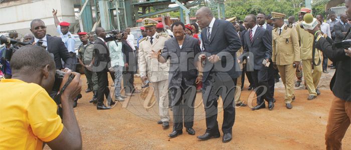 Axe Nkolessong-Nding: le chantier tient la route Axe Nkolessong-Nding: le chantier tient la route