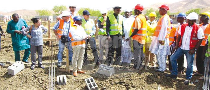 Plan d’urgence triennal à Maroua: le chantier des logements sociaux évolue Plan d’urgence triennal à Maroua: le chantier des logements sociaux évolue
