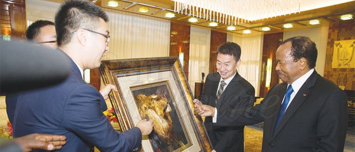 Un industriel chinois au Palais 
