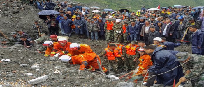 China Landslide: Hope Fades For Victims Still Trapped Under Rubble 