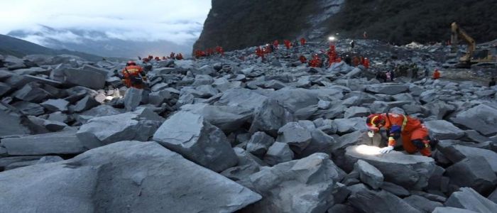 China Landslide: Race Against Time To Save 93 Trapped Victims   